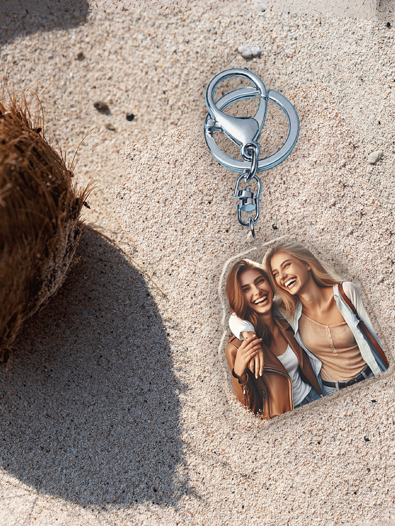 Custom Photo Acrylic Key Chains